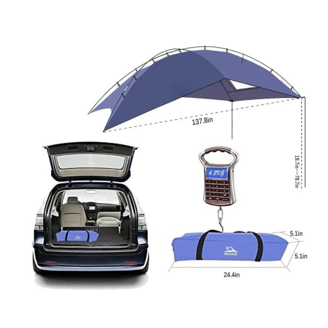 Portable Teardrop Awning Canopy - Image 6