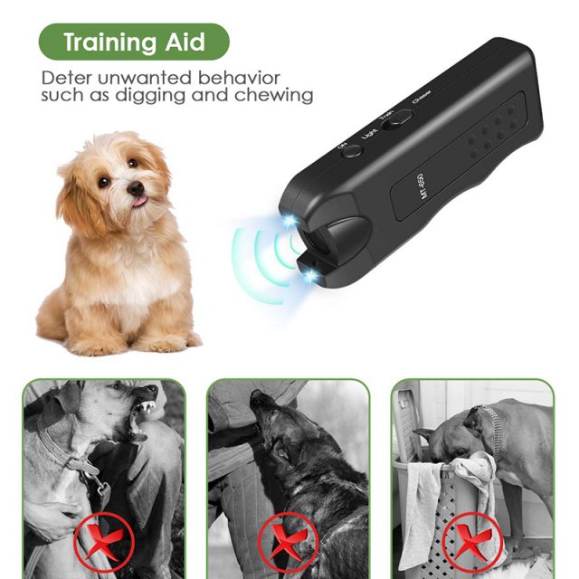 Ultrasonic Dog Repeller and Anti-Bark Training Device with 65ft Range - Image 4