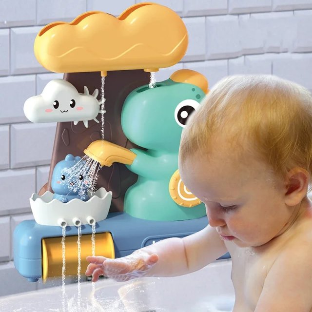 Cartoon Animal & Dinosaur Water Pipe Bath Toys - Image 5