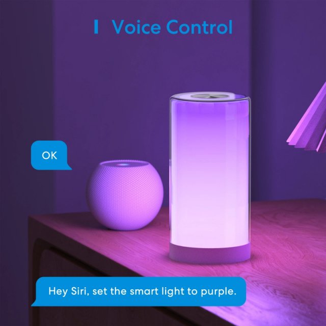 Smart Touch Table Lamp with RGBWW LED & Wi-Fi Control - Image 3