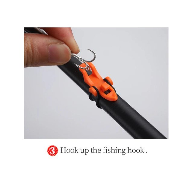 Fishing Rod Hook Keeper and Lure Holder - Image 6