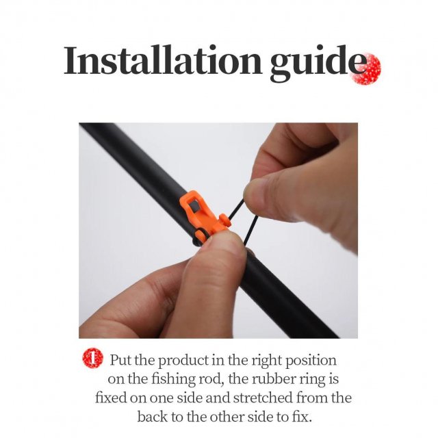 Fishing Rod Hook Keeper and Lure Holder - Image 4