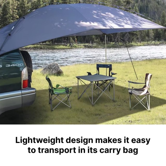 Portable Teardrop Awning Canopy - Image 3