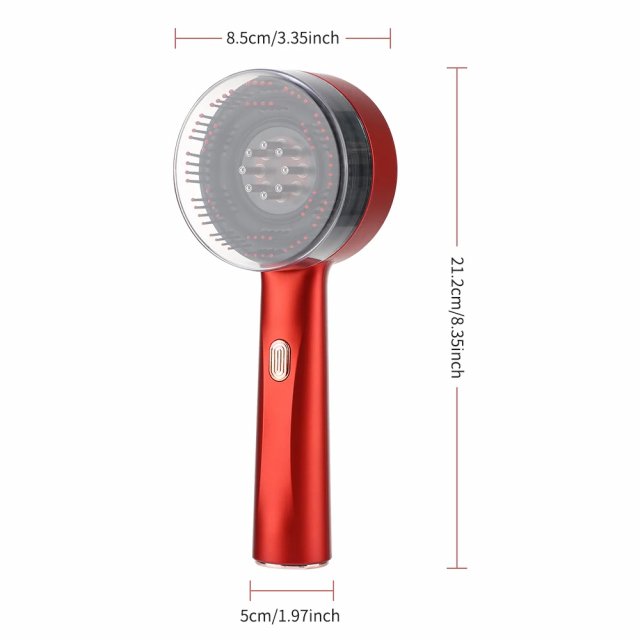 Electric Vibration Scalp Massager Comb - Image 7