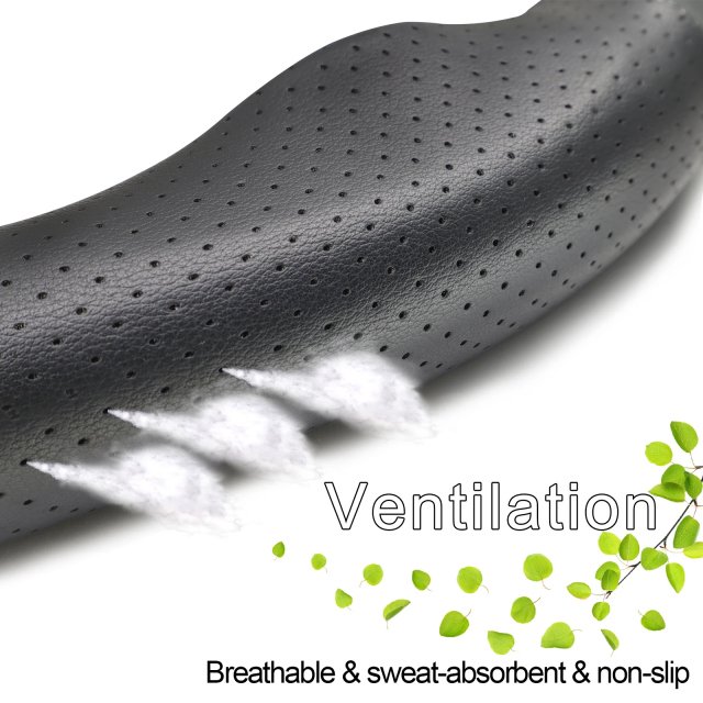 Universal 37-38cm Car Steering Wheel Cover - Image 5