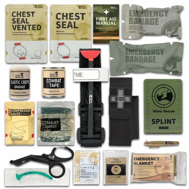 IFAK Refill Supplies Tactical Trauma Kit - Image 6
