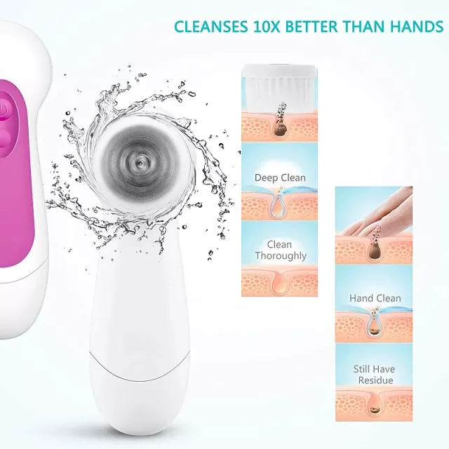 5-in-1 Electric Facial Cleanser and Pore Cleaner - Image 5