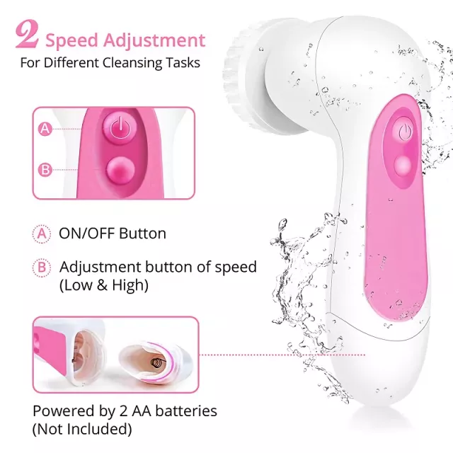 5-in-1 Electric Facial Cleanser and Pore Cleaner - Image 3
