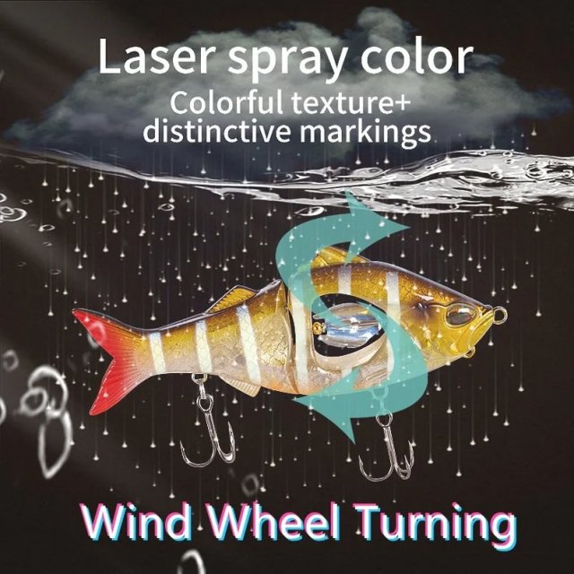 Sinking Jointed Swimbait Fishing Lure - Image 2