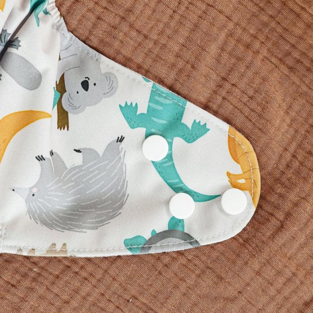 Eco-Friendly Cartoon Print Baby Pocket Diaper - Image 3