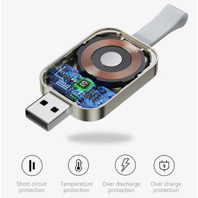Portable Magnetic Wireless Charging Dock for Apple Watch Series 8-1 - Image 4