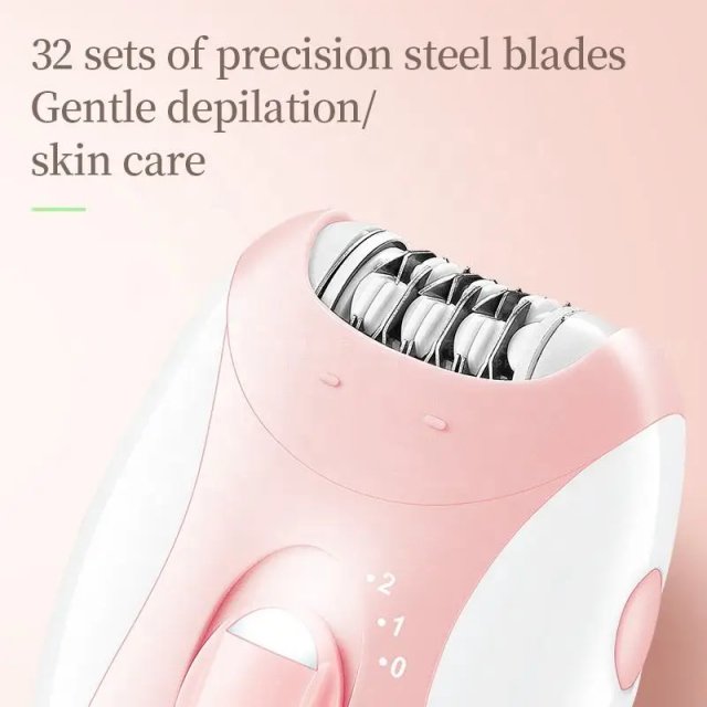 Rechargeable Women Epilator and Facial Hair Remover - Image 4