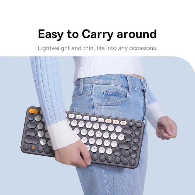Wireless Bluetooth Keyboard with Silent Keys - Image 6