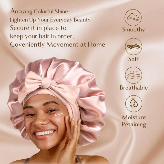 Satin Sleep Bonnet - Image 4