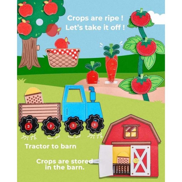 Farm Animal Montessori Busy Board - Image 5
