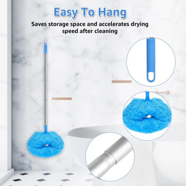 Telescopic Ceiling Fan Duster with Removable Microfiber Head - Image 4