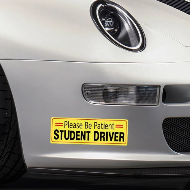 New Driver Car Safety Decal - Image 2