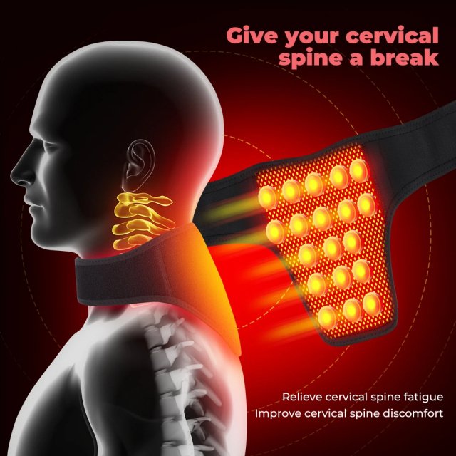 Magnetic Heating Neck Support Brace with 19 Magnets - Image 2