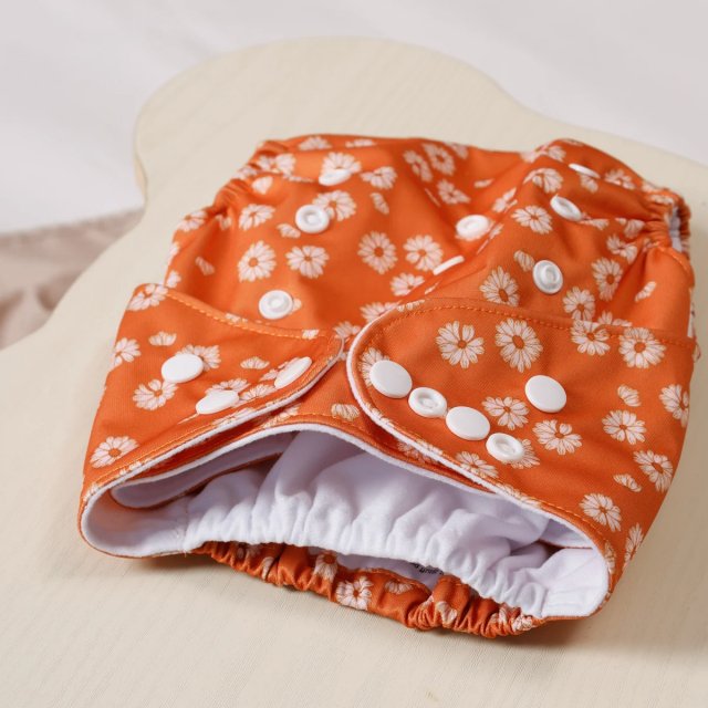 Adjustable, Breathable Baby Cloth Diaper - Image 4