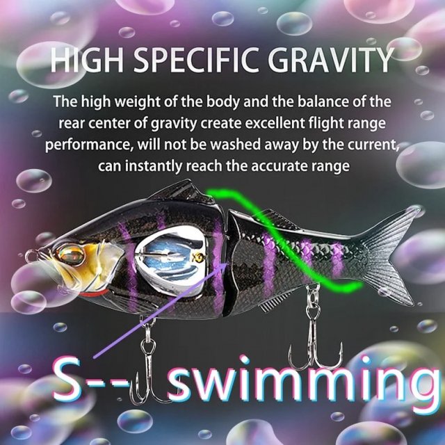 Sinking Jointed Swimbait Fishing Lure - Image 3