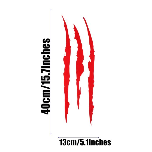 Reflective Monster Claw Car Stickers - Image 5