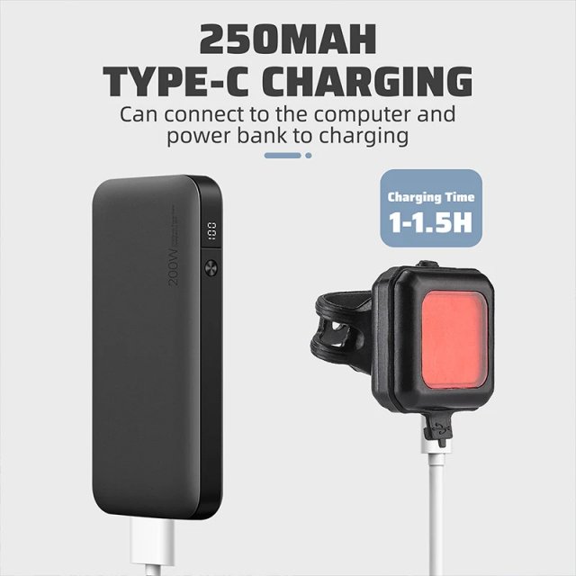Rechargeable LED Bike Light Set - Image 7