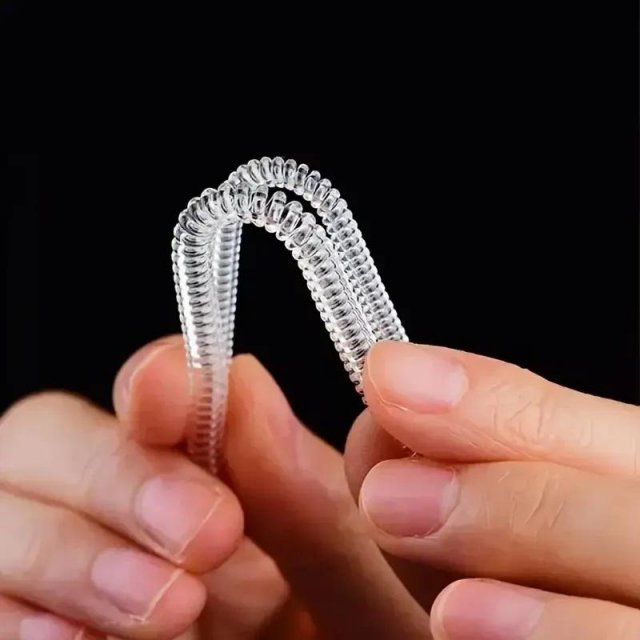 Adjustable Ring Size Reducer – Invisible Transparent Resizing Tool for a Perfect Fit (1-4pcs Set) - Image 3