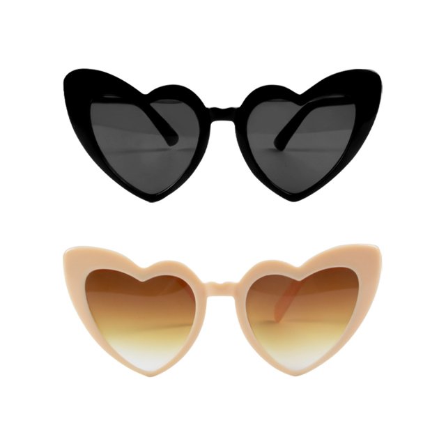 Heart-Shaped Cat Eye Sunglasses for Women - Image 5