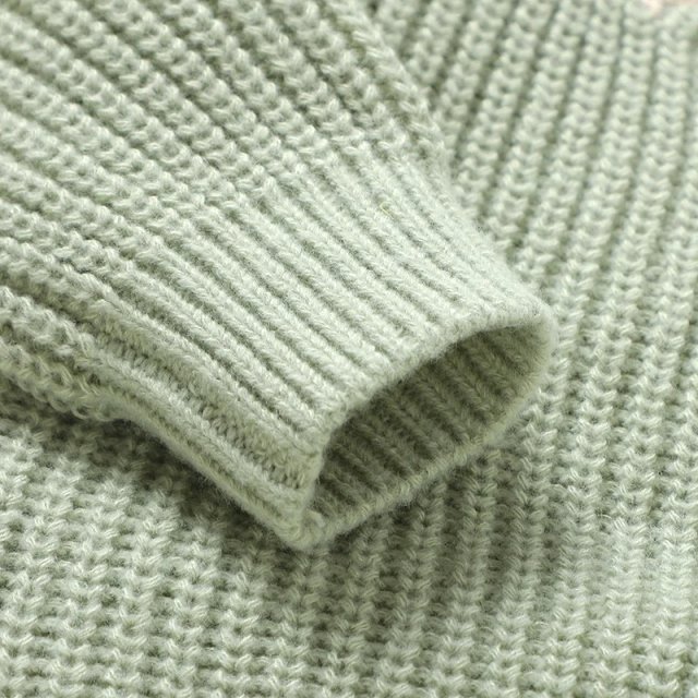 Knitted Romper with Cute Hedgehog Embroidery - Image 4