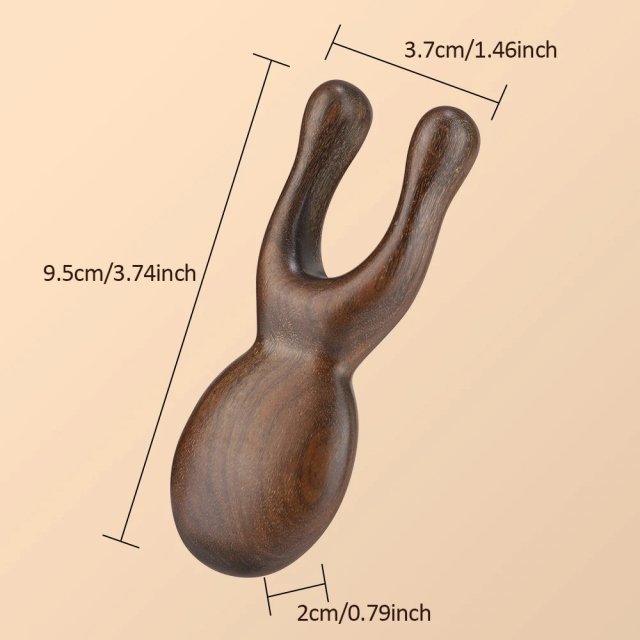 Sandalwood Facial Lifting and Meridian Gua Sha Massager - Image 7