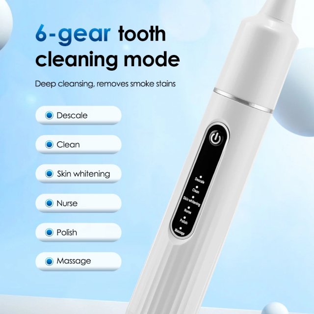 Electric Sonic Vibration Tooth Cleaner – Plaque and Tartar Remover - Image 4