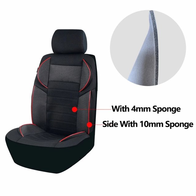 Universal 4MM Sponge Car Seat Covers with 5D Design – Fits Most Cars, Trucks & SUVs - Image 4