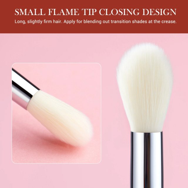 Small Tapered Eye Blending Makeup Brush - Image 3