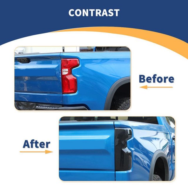 Smoke Black Tail Light Cover - Premium Tail Light Decoration - Image 4