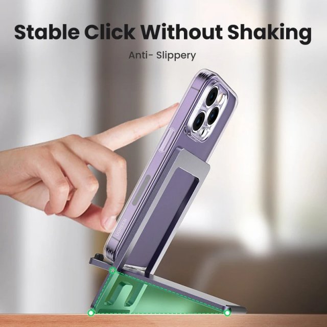 Adjustable Aluminum Desk Phone Stand - Image 3
