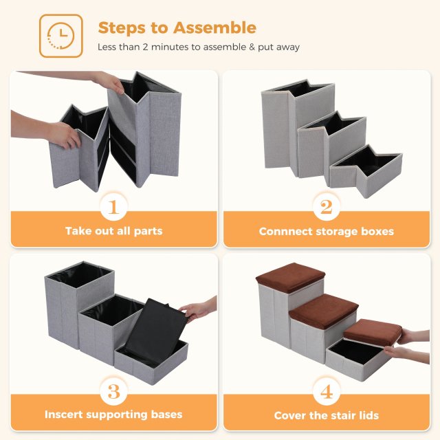 Foldable 2-in-1 Pet Stairs - Image 6