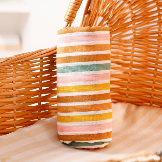 100% Cotton Baby Muslin Swaddle Blanket - Image 3