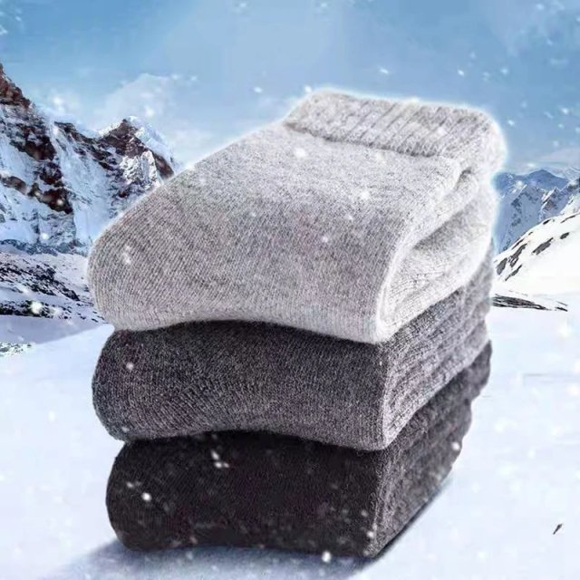 6 Pairs Super Thick Winter Wool Socks - Image 5
