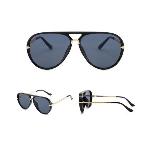 Unisex Aviator Sunglasses with UV400 Protection for Outdoor Style - Image 5