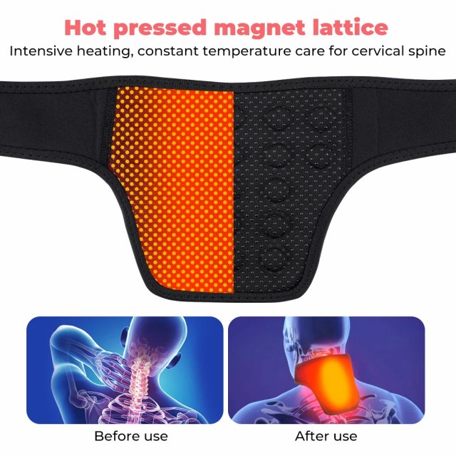 Magnetic Heating Neck Support Brace with 19 Magnets - Image 4