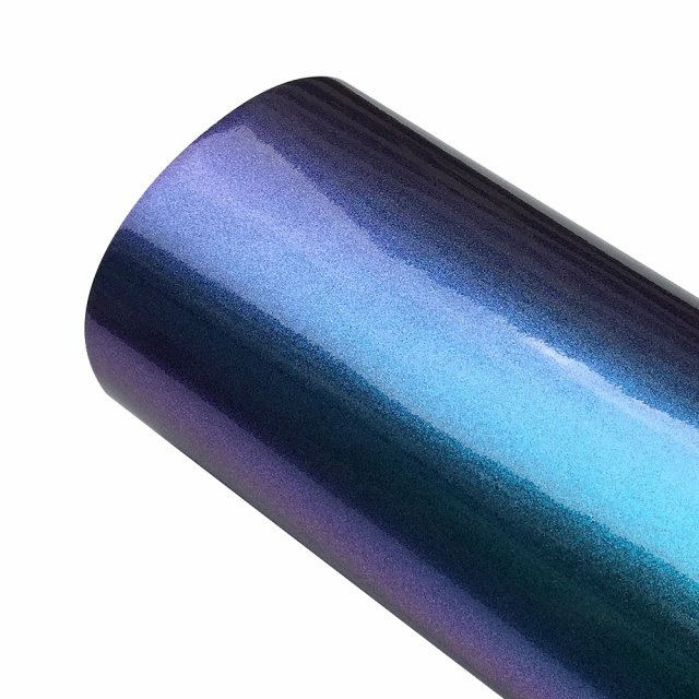 Blue to Purple Chameleon Pearl Vinyl Wrap - Image 8