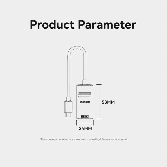 Essager HDMI to USB-C Adapter - Image 6