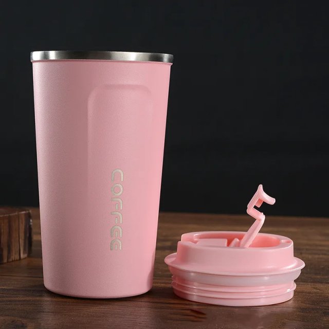 Portable Stainless Steel Thermos Mug - Image 4
