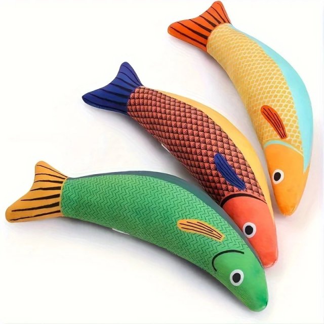 Crinkle Mackerel Cat Toy with Catnip - Soft & Durable Fish Playmate - Image 11