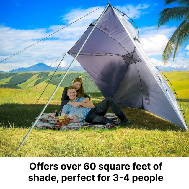Portable Teardrop Awning Canopy - Image 4