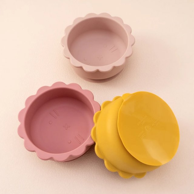 Baby Silicone Bowl with Lion Design - Image 2