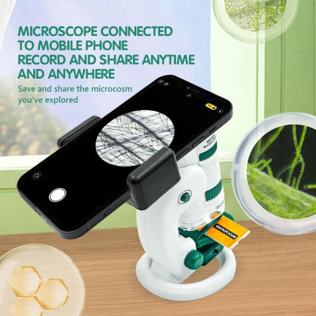 Portable 60X-120X Handheld Microscope for Kids - Image 4