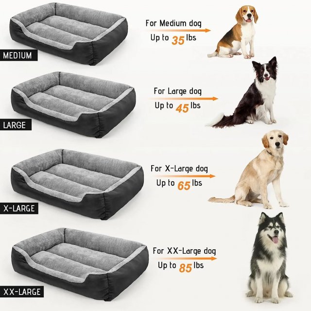 Comfortable Washable Dog Bed for Large Dogs - Image 2
