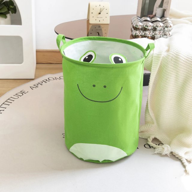 Frog-Themed Foldable Laundry Basket – Fun, Waterproof, and Large Capacity - Image 5