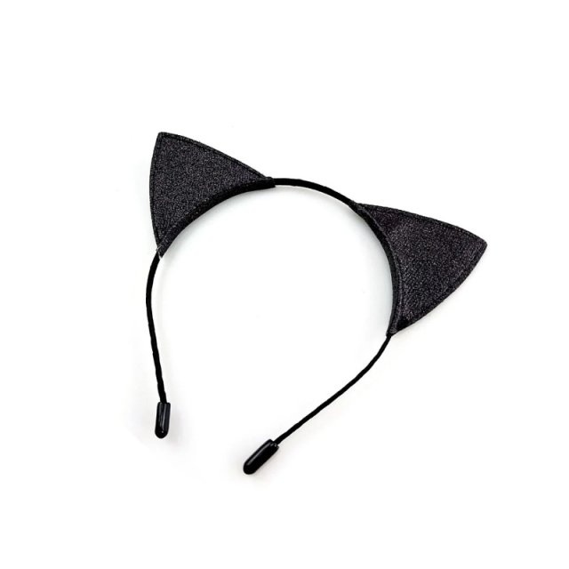 Anime Fox Cat Ears & Tail Headband Maid Set - Image 3